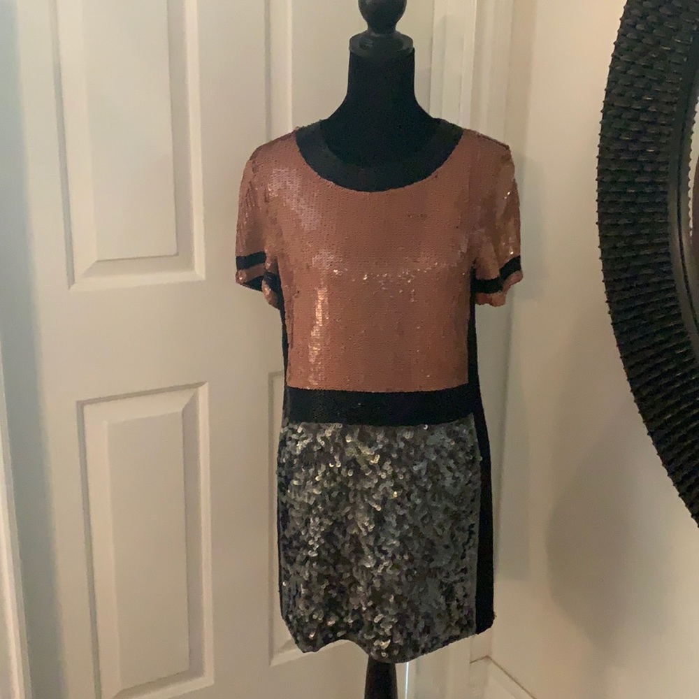 French Connection sequin Shelly dress